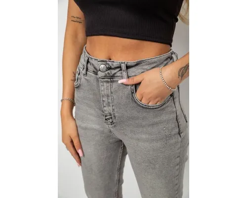 Джинси жіночі Regular Fit, колір сірий, 244R00246