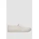 Кеди з тканини  -уцінка, колір білий, 248RLX01-U-89