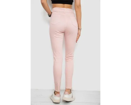 Джинси жіночі Slim Fit, колір пудровий, 182R1171