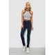 Джинси жіночі однотонні Skinny, колір синій, 244R502-5
