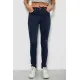 Джинси жіночі однотонні Skinny, колір синій, 244R502-5