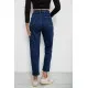 Джинси жіночі однотонні Skinny Fit, колір синій, 244R5279