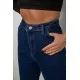 Джинси жіночі однотонні Skinny Fit, колір синій, 244R5279