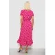 Сукня жіноча з принтом софт, колір рожевий, 257R8070-2