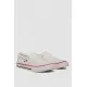 Кеди з тканини  -уцінка, колір білий, 248RLX02-U-91