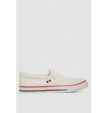 Кеди чоловічі з тканини  -уцінка, колір білий, 248RLX02-U-31
