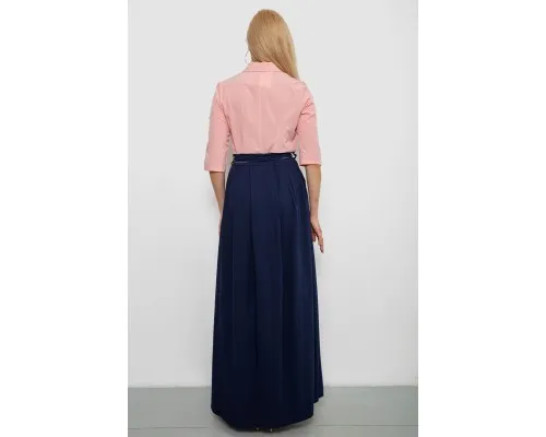 Сукня жіноча софт  -уцінка, колір персиково-синій, 230R79-12-U-3