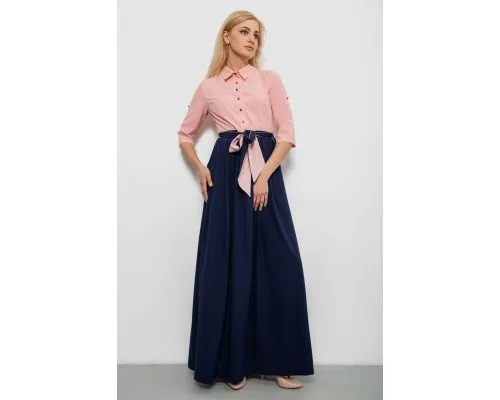 Сукня жіноча софт  -уцінка, колір персиково-синій, 230R79-12-U-4