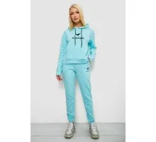Спортивний костюм жіночий двонитка  уцінка, колір блакитний, 214R1419-007-U-14