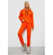 Спортивний костюм жіночий двонитка  уцінка, колір помаранчевий, 214R1419-007-U-15