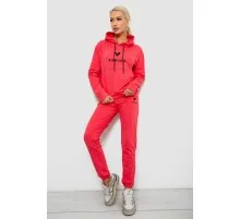 Спортивний костюм жіночий двонитка  уцінка, колір кораловий, 214R1419-007-U-34