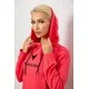 Спортивний костюм жіночий двонитка  уцінка, колір кораловий, 214R1419-007-U-39