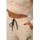 Спортивний костюм жіночий двонитка  уцінка, колір бежевий, 214R1419-005-U-21