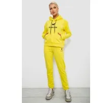 Спортивний костюм жіночий двонитка  уцінка, колір жовтий, 214R1419-007-U-38