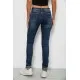 Джинси жіночі однотонні Skinny, колір синій, 244RSH9518