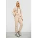 Спортивний костюм жіночий двонитка  уцінка, колір бежевий, 214R1419-006-U-20
