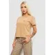 Футболка жіноча з принтом, колір бежевий, 221R330