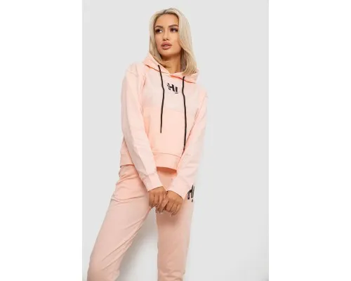 Спортивний костюм жіночий двонитка  -уцінка, колір персиковий, 214R1419-003-U-9