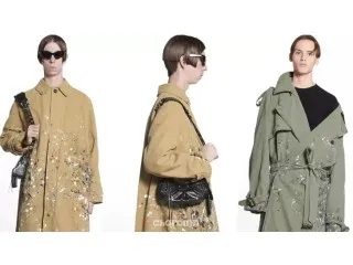 Зніміть це негайно: плащ Balenciaga з ефектом пташиного посліду вартістю 75 тис. грн. (фото)