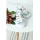 Жіночі шкіряні білі босоніжки з кольоровими вставками